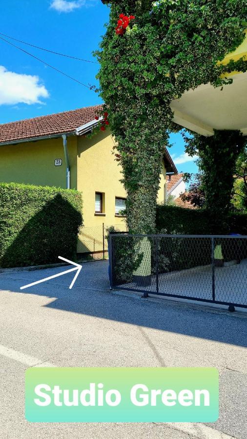 Apartment " Studio Green " Free Parking, Self Check-In Záhřeb Exteriér fotografie